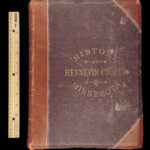 1881 MINNESOTA 1ed History of Hennepin County Minneapolis OJIBWAY Indians Dakota