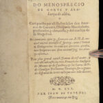 1591 Spanish Court Life 1ed Guevara Menosprecio Social Classes Servants Geneva