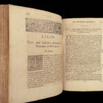 1655 ROME Antiquities ENGLISH Godwyn Moses & Aaron + Greek Atticae Archaeology