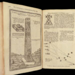 1742 Cryptographia Conradus Halde CHINA Italy PRAGUE Egra Map Comets Astronomy