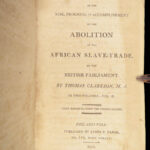 1808 SLAVERY 1ed Clarkson History of Slave Trade British Abolition MAP Africa 2v