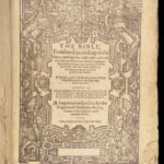 1594 Geneva Breeches BIBLE English Barker Puritans & Pilgrims Herrey Concordance