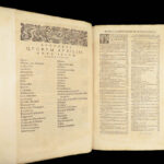 1581 FAMED Life of Christ 1ed 100s Renaissance Bible Woodcuts Ludolph of Saxony