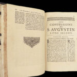 1676 Confessions of Saint Augustine Catholic Doctrine Predestination Philosophy