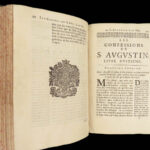 1676 Confessions of Saint Augustine Catholic Doctrine Predestination Philosophy