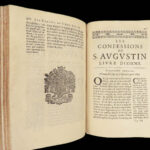 1676 Confessions of Saint Augustine Catholic Doctrine Predestination Philosophy