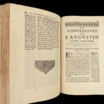 1676 Confessions of Saint Augustine Catholic Doctrine Predestination Philosophy