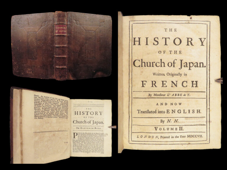 Image of 1707 JAPAN 1ed Church History Jesuit Missionary Torture Catholic Martyrs CHINA