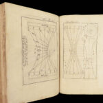 1708 ASTRONOMY 1ed Planets Science Illustrated Navigation Compass Stars Sturm