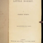 1857 Little Dorrit 1st/1st Charles Dickens Social Classes Marshalsea Rigaud RARE