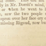 1857 Little Dorrit 1st/1st Charles Dickens Social Classes Marshalsea Rigaud RARE