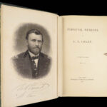 1885 General Ulysses S. Grant 1ed Civil War Memoirs of Union Illustrated MAPS 2v