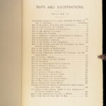1885 General Ulysses S. Grant 1ed Civil War Memoirs of Union Illustrated MAPS 2v