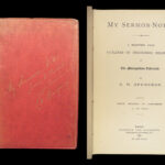 1884 Charles Spurgeon 1ed BIBLE Sermon Notes OT Gospels Puritan Baptist Genesis