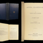 1886 Anna Karenina 1ed Leo Tolstoy Literature Feminism Moscow Romanov Russia US