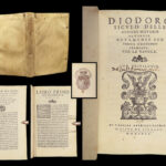 1547 Diodorus Siculus on Alexander the Great Trojan War Prince of Lichtenstein!