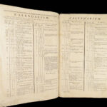 1770 ENORMOUS Catholic Antiphonal CHANT Antiphonarium Pictaviense Poitiers FOLIO