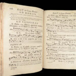 1770 ENORMOUS Catholic Antiphonal CHANT Antiphonarium Pictaviense Poitiers FOLIO