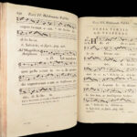 1770 ENORMOUS Catholic Antiphonal CHANT Antiphonarium Pictaviense Poitiers FOLIO