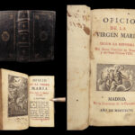 1796 Madrid INDULGENCES Catholic Spanish Prayers Charles V Pope Pius V Spain