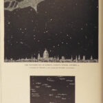 1879 ASTRONOMY Midnight Sky Charts Star MAPS Zodiac Planets Constellations