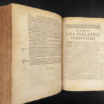 1673 Mirror of Beauty & Health Herbal MEDICINE Diseases Guyon 200+ Woodcuts RARE