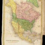 1835 INDIANS North America MAPS Geography Dictionary Choctaw Tribes Gazetteer