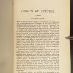 1891 Darwin Origin of Species EVOLUTION Survival of Fittest Important 6th ed