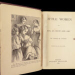 1869 Louisa May Alcott 1ed Works Feminism Little Women Old Fashioned 3v