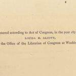 1869 Louisa May Alcott 1ed Works Feminism Little Women Old Fashioned 3v