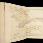 1858 Crimean War 1st ed Sebastopol Imperial Russia Ottoman Turkey Crimea MAPS