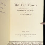 1966 EXQUISITE Lord of the Rings Tolkien Two Towers + Return of King Maps 2V