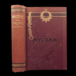 1878 Mycenea 1ed Tiryns Archaeology Homer Iliad Excavation Schliemann ART