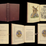 1864 Native American INDIAN Customs Montezuma Pocahontas Tecumseh Tupac Capac