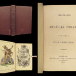 1864 Native American INDIAN Customs Montezuma Pocahontas Tecumseh Tupac Capac