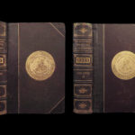 1885 EXQUISITE 1ed Civil War Memoirs General Ulysses Grant MAPS 2v Leather Set