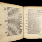 1518 Italian Renaissance Poetry 1ed Egloga Rustic Pastoral Poems Legacci Siena