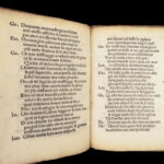 1518 Italian Renaissance Poetry 1ed Egloga Rustic Pastoral Poems Legacci Siena