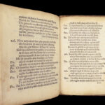 1518 Italian Renaissance Poetry 1ed Egloga Rustic Pastoral Poems Legacci Siena