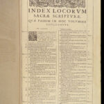 1636 HOSEA 1ed Old Testament BIBLE Commentary Phelipeaux HUGE Latin Greek Hebrew