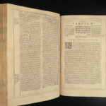 1636 HOSEA 1ed Old Testament BIBLE Commentary Phelipeaux HUGE Latin Greek Hebrew