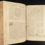 1636 HOSEA 1ed Old Testament BIBLE Commentary Phelipeaux HUGE Latin Greek Hebrew