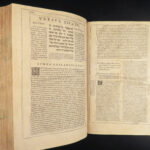 1636 HOSEA 1ed Old Testament BIBLE Commentary Phelipeaux HUGE Latin Greek Hebrew