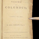 1787 Vision of Columbus Americana Washington Franklin LaFayette RARE Provenance