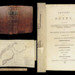 1799 EGYPT Savary Letters Pagan MAPS Mythology Illustrated Egyptian Arabs 2v