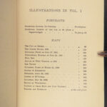 1903 Confederate Stonewall Jackson 1ed American Civil War Battle MAPS Henderson