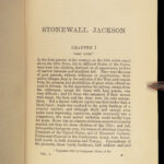 1903 Confederate Stonewall Jackson 1ed American Civil War Battle MAPS Henderson