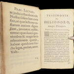 1637 Heliodorus of Emesa 1ed ETHIOPIA Mythology Egypt Aethiopica GREEK Tasso