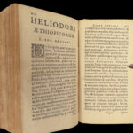 1637 Heliodorus of Emesa 1ed ETHIOPIA Mythology Egypt Aethiopica GREEK Tasso