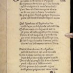 1518 Italian Renaissance Poetry 1ed Comedia de FORTUNA Siena Humanism Trinci